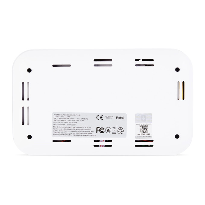 PhoneSoap White PhoneSoap Go Device Sanitizer PhoneSoap