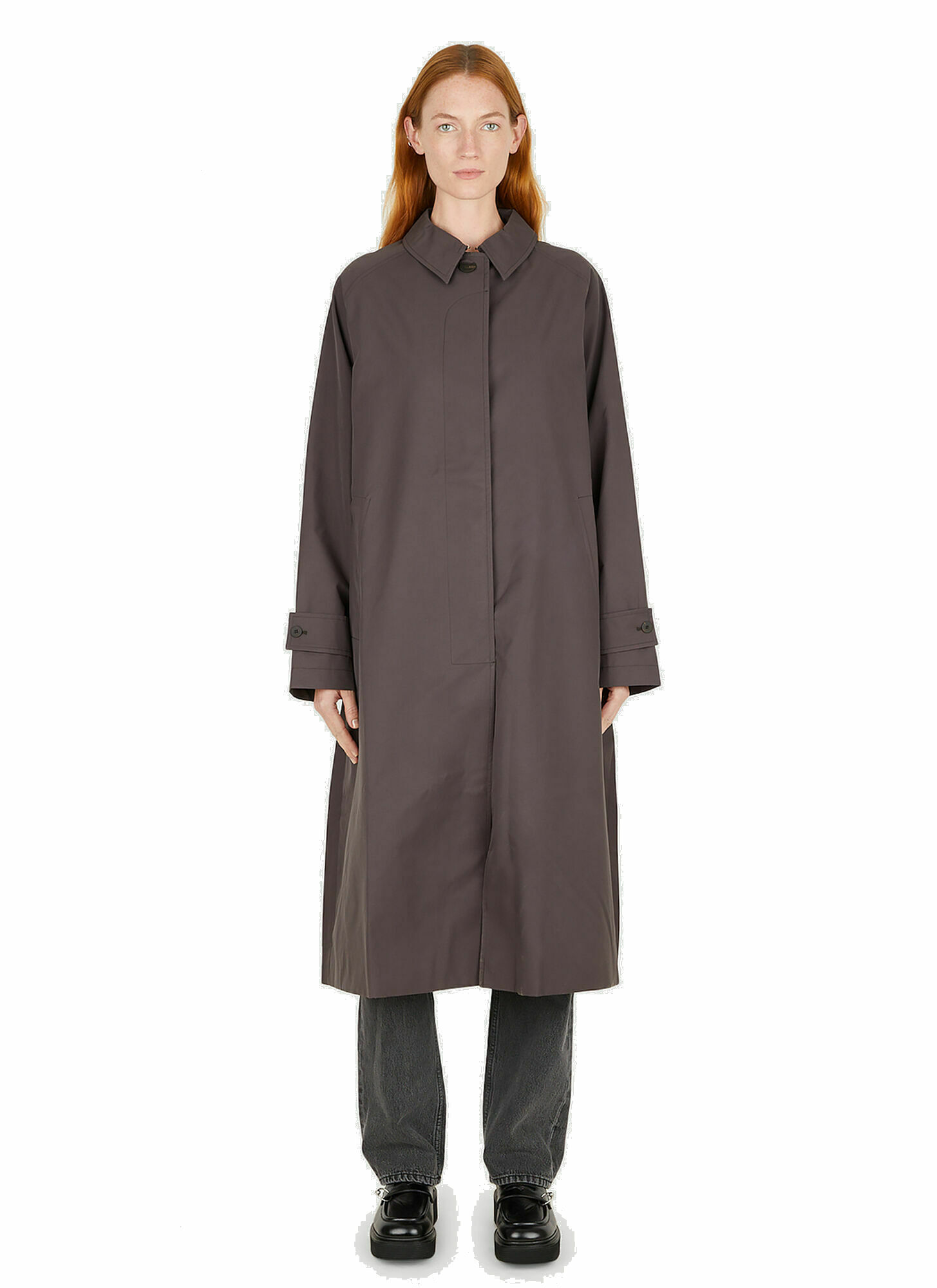 Everyday Trench Coat in Brown Studio Nicholson