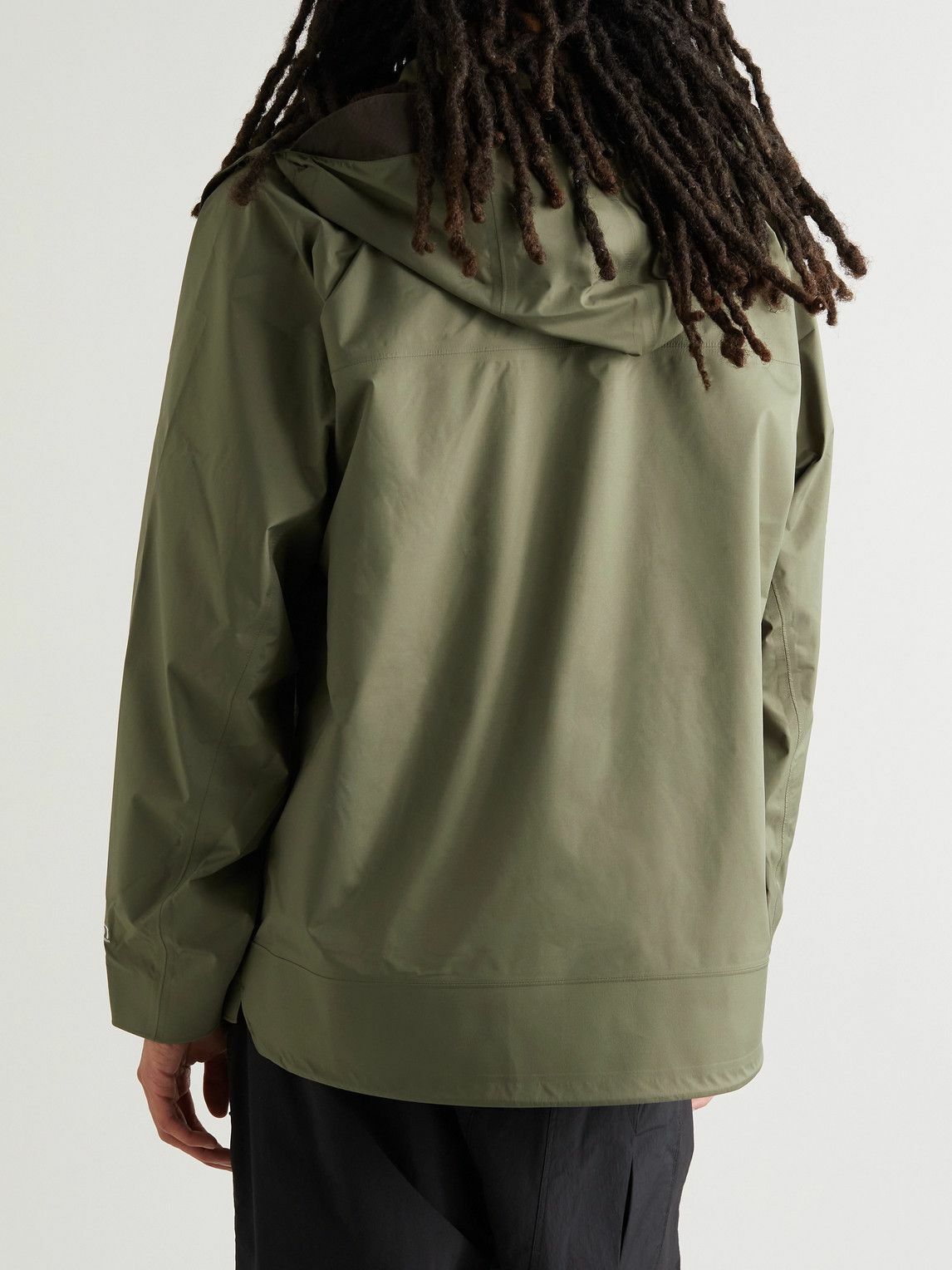 Comfy Outdoor Garment - Slash Logo-Print Coexist Ripstop Hooded Jacket ...