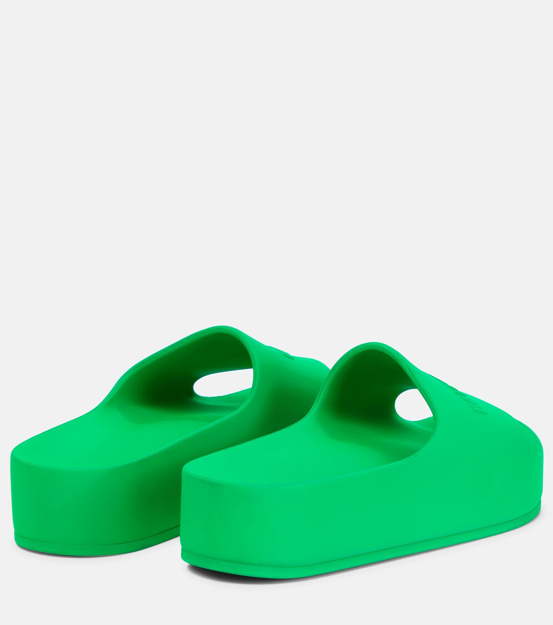 Balenciaga Logo rubber slides Balenciaga