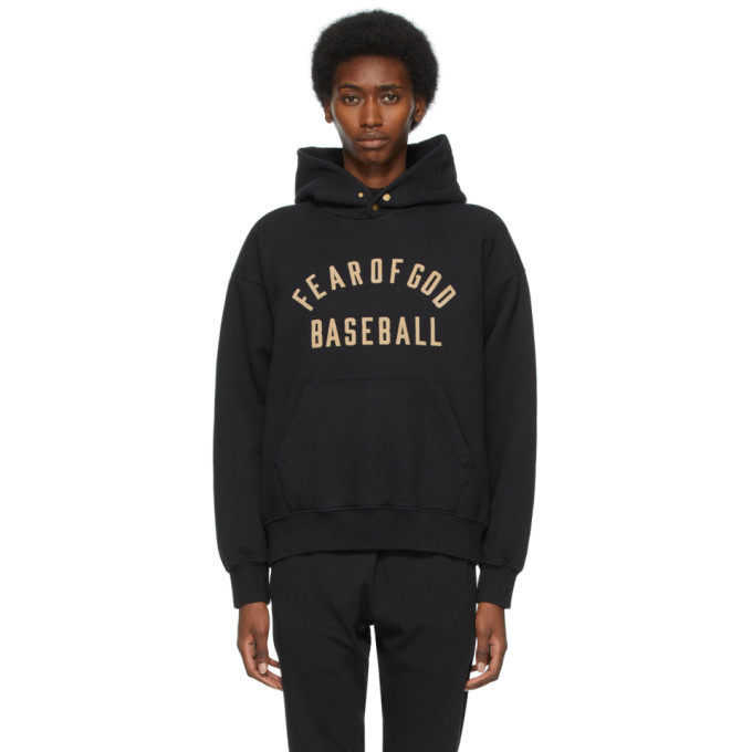 FEAR OF GOD BASEBALL パーカー ブラック XLサイズ 売り出し早割