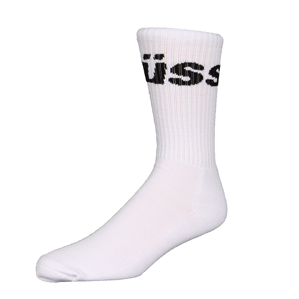 Logo Socks - White Stussy