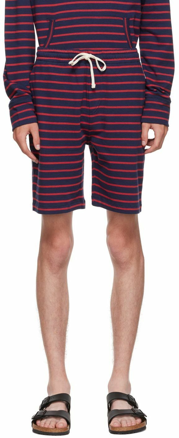 Polo Ralph Lauren Navy & Red Cotton Shorts