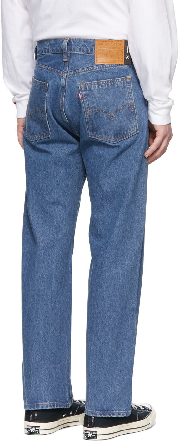 Levi's Blue Baggy Jeans