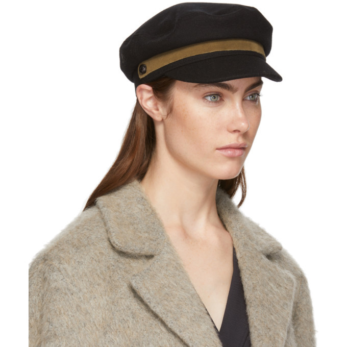 rag and bone Black Fisherman Cap Rag 