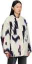 Isabel Marant Etoile Reversible Off-White Fleece Memma Jacket