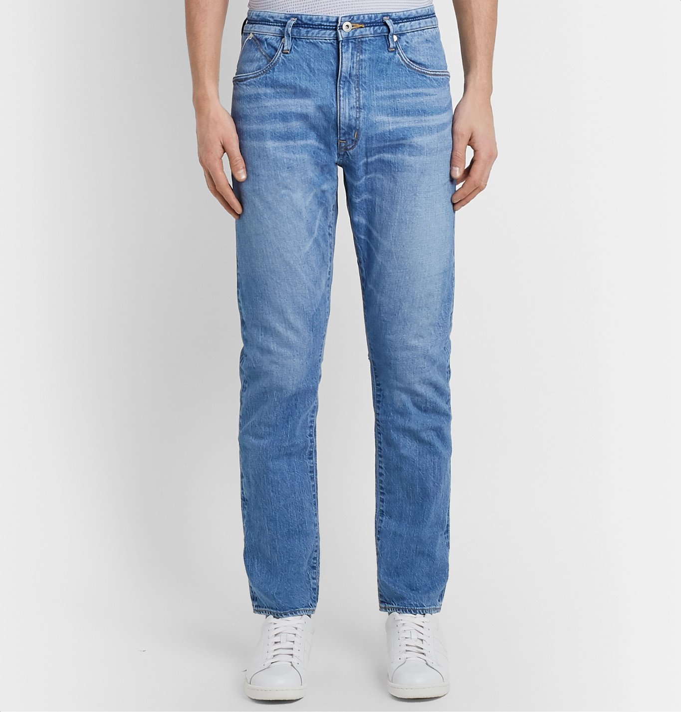 nonnative - Dweller Slim-Fit Selvedge Denim Jeans - Blue Nonnative