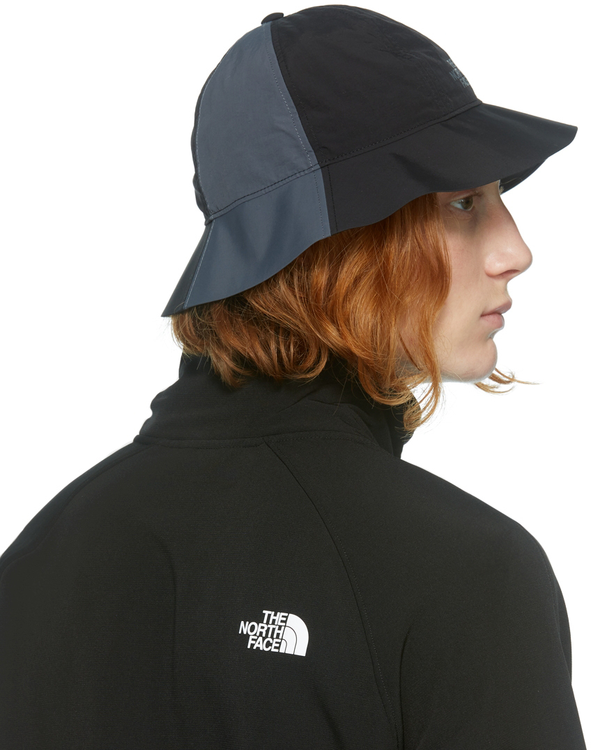The North Face Black & Grey Tekware Bucket Hat The North Face