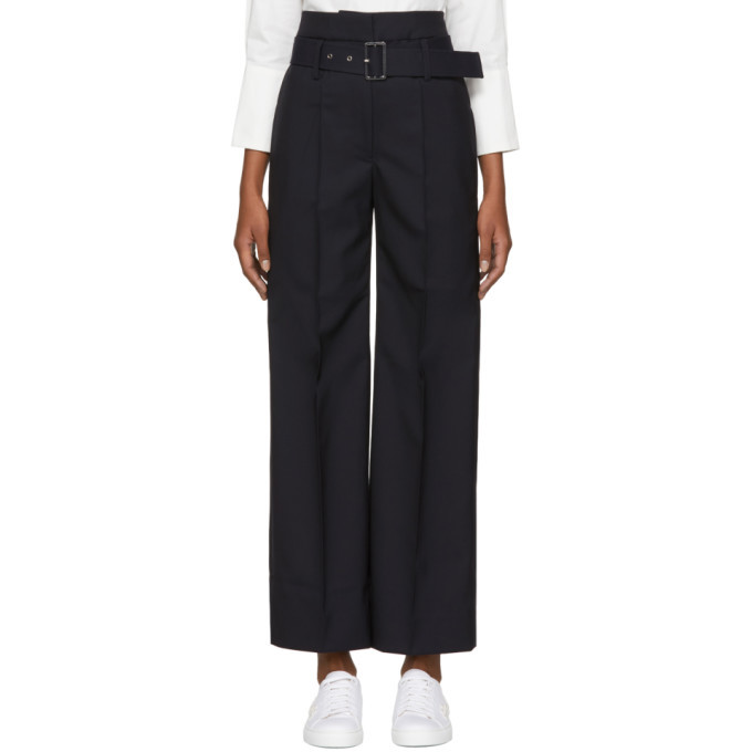 Shushu/Tong Navy Belted Trousers Shushu 