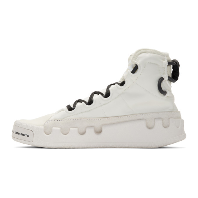 Y-3 White Kasabaru Sneakers Y-3