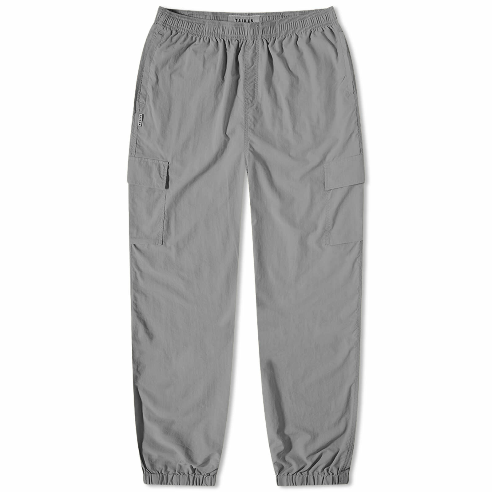 Taikan Men's Nylon Cargo Pants in Grey Taikan