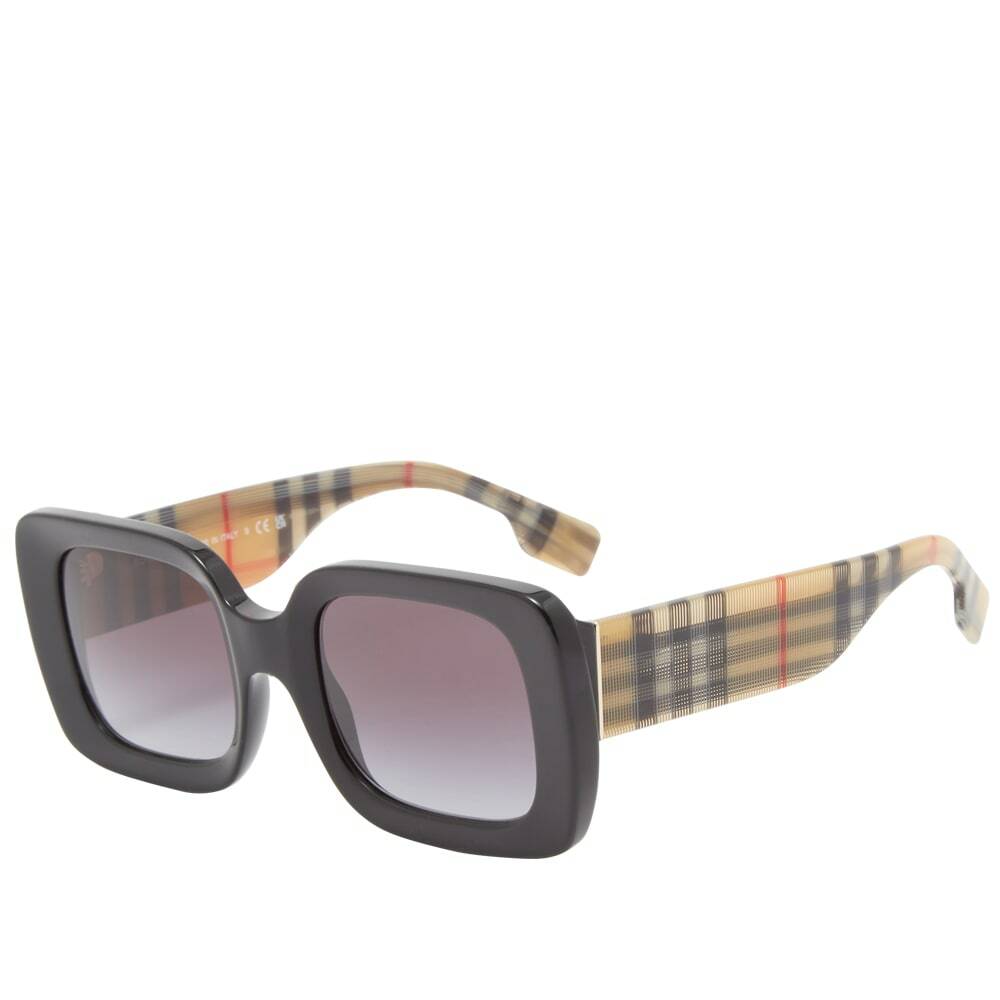 Burberry Eyewear Women's Burberry Delilah Sunglasses in Black Check Burberry