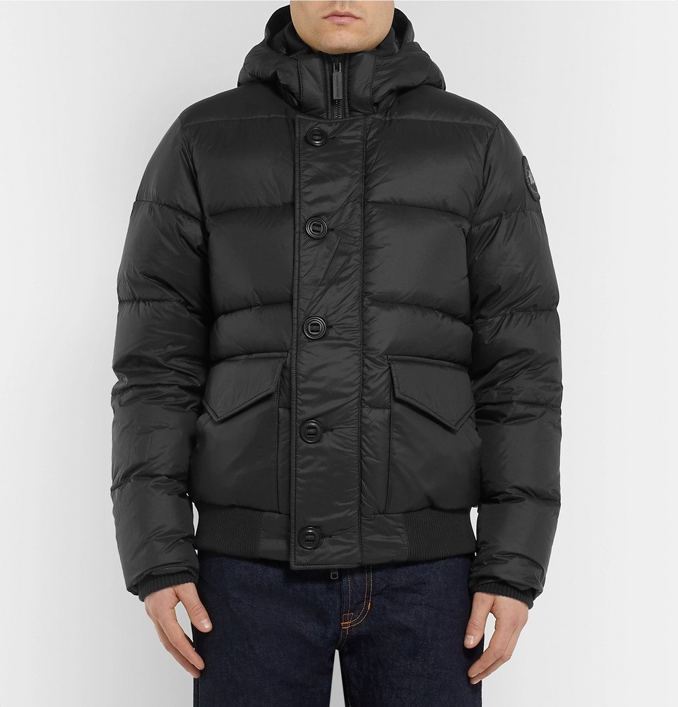 Canada Goose - Ventoux Quilted Nylon Hooded Down Jacket - Men - Black ...