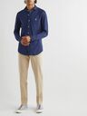 Polo Ralph Lauren - Slim-Fit Logo-Embroidered Cotton-Jersey Shirt - Blue