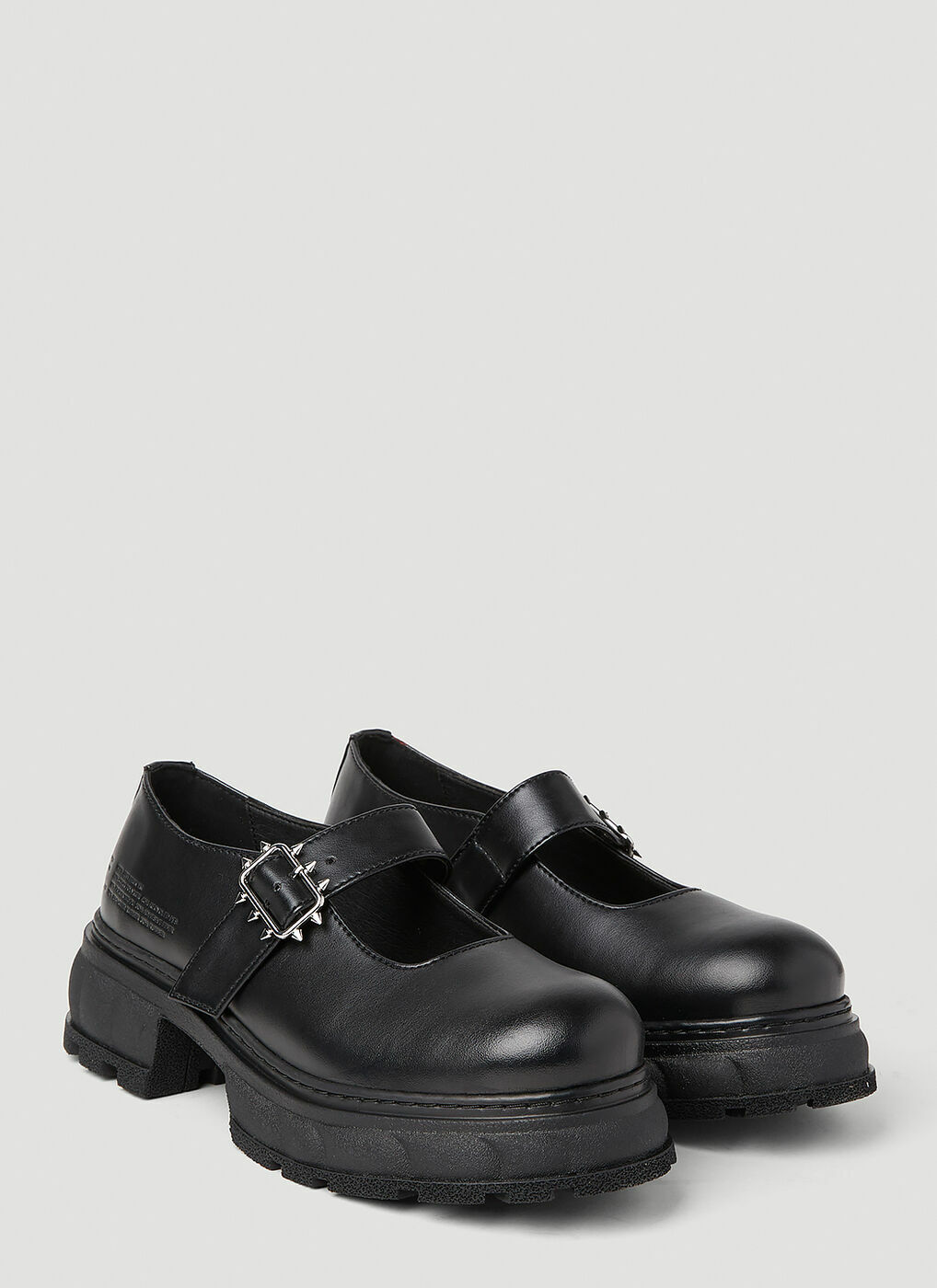 Virón - Impulse Mary Jane Shoes in Black Viron