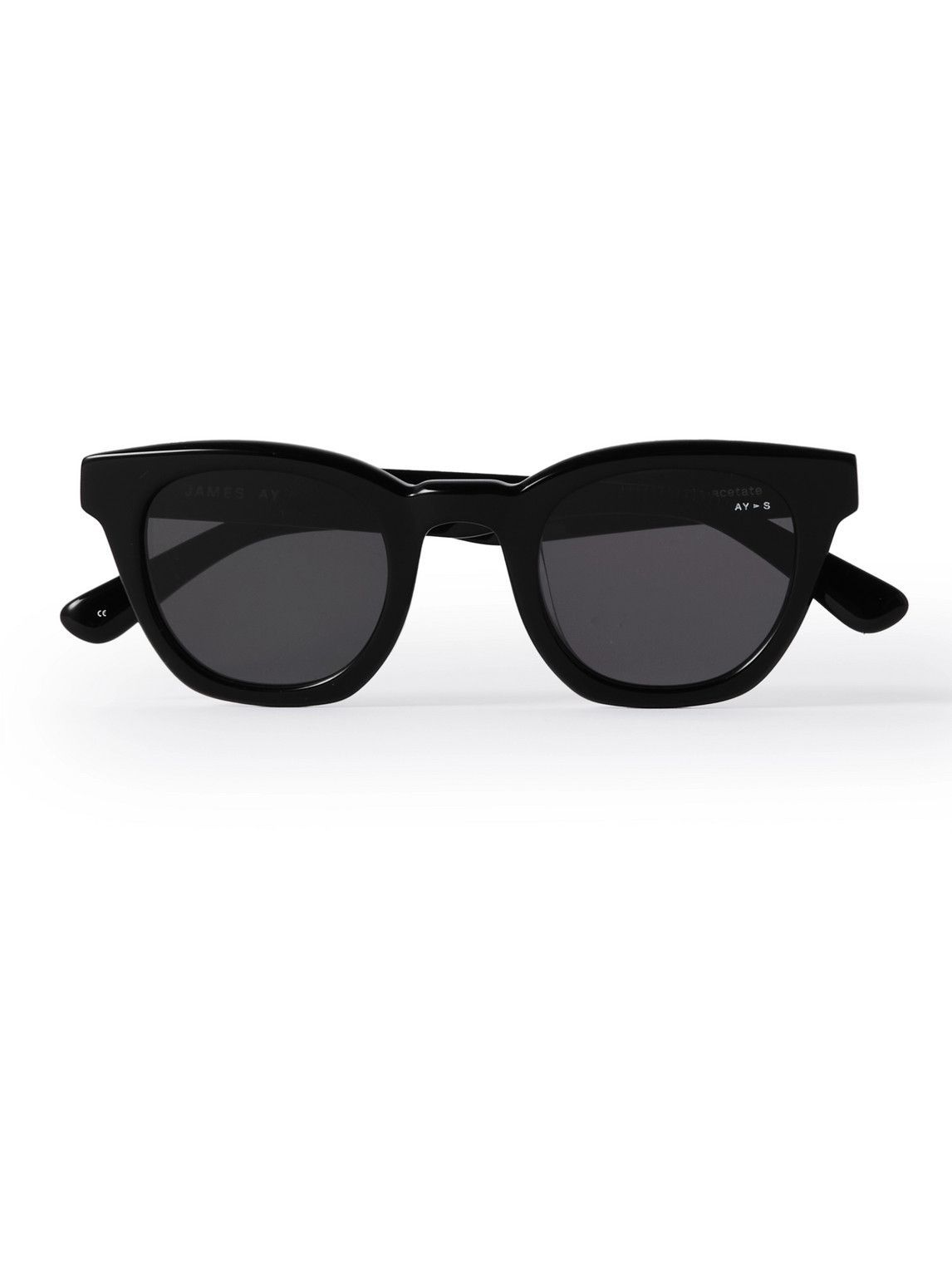 James Ay - Haze Round-Frame Acetate Sunglasses