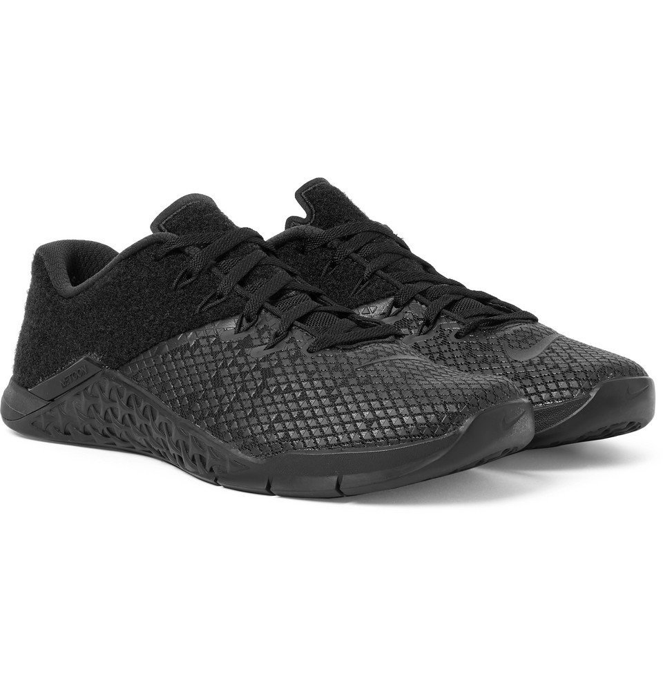 Inhibir un poco Carretilla Nike Training - Metcon 4 XD Patch Mesh and Velcro Sneakers - Black Nike  Training