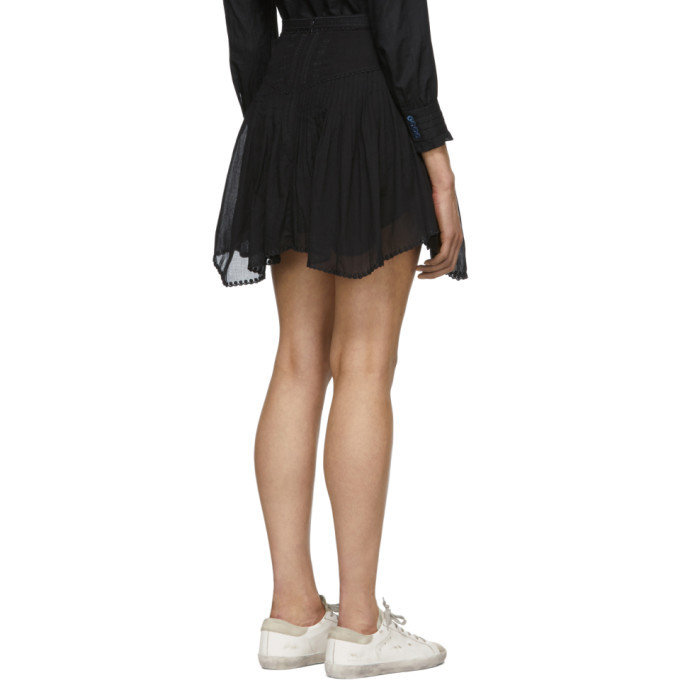 Isabel Marant Etoile Black Akala Miniskirt