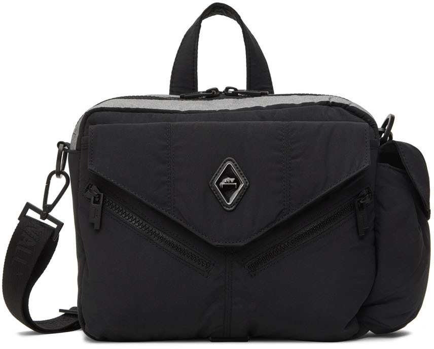 ACOLDWALL* Black Utility Crossbody Messenger Bag AColdWall*