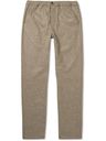 Oliver Spencer - Straight-Leg Wool-Flannel Trousers - Brown