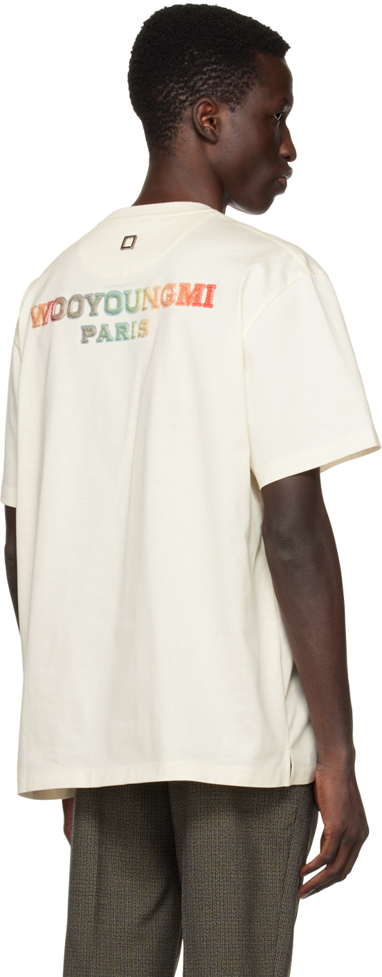 Wooyoungmi OffWhite Fuzzy TShirt Wooyoungmi