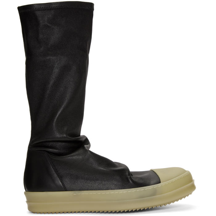 rick owens sock high top