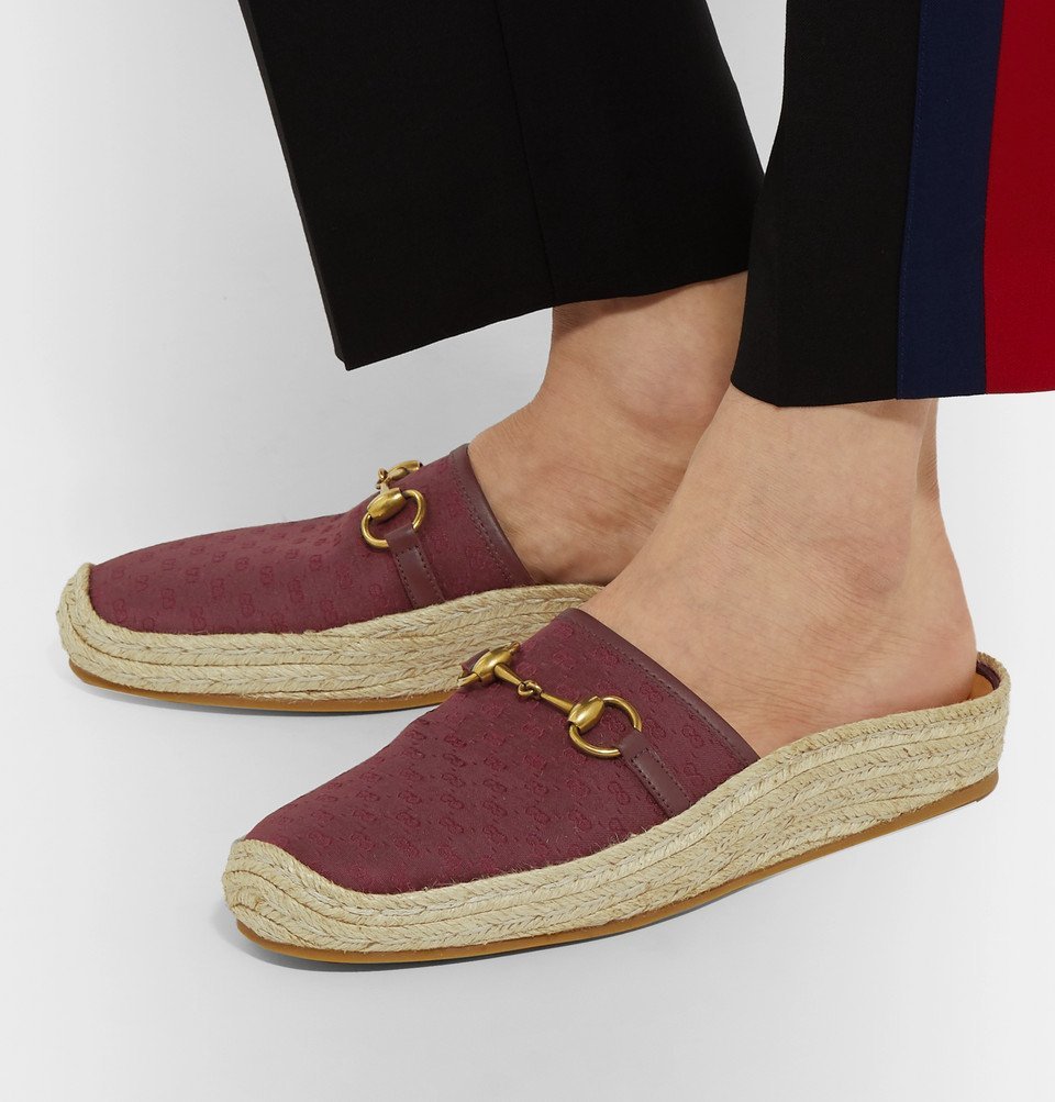 gucci horsebit espadrilles