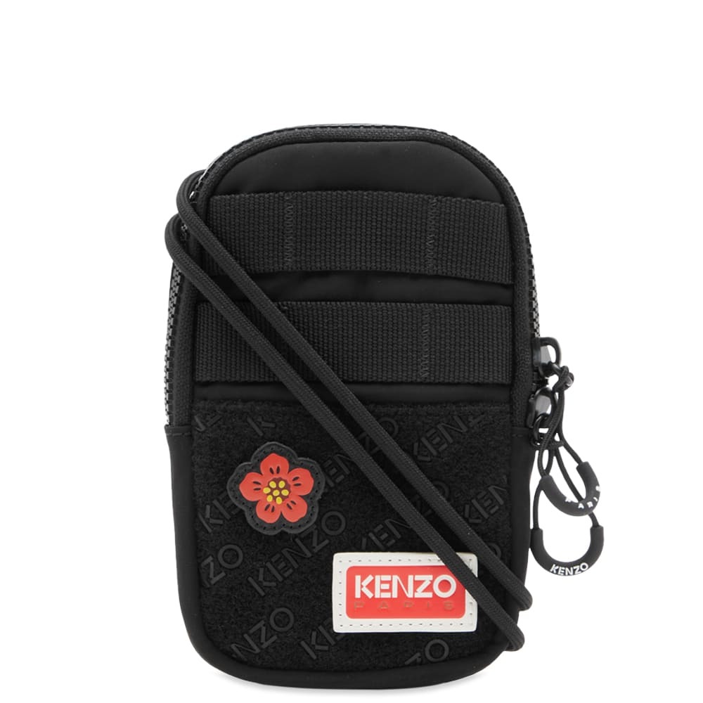 Kenzo Men's Military Phone Holder Bag in Black Kenzo