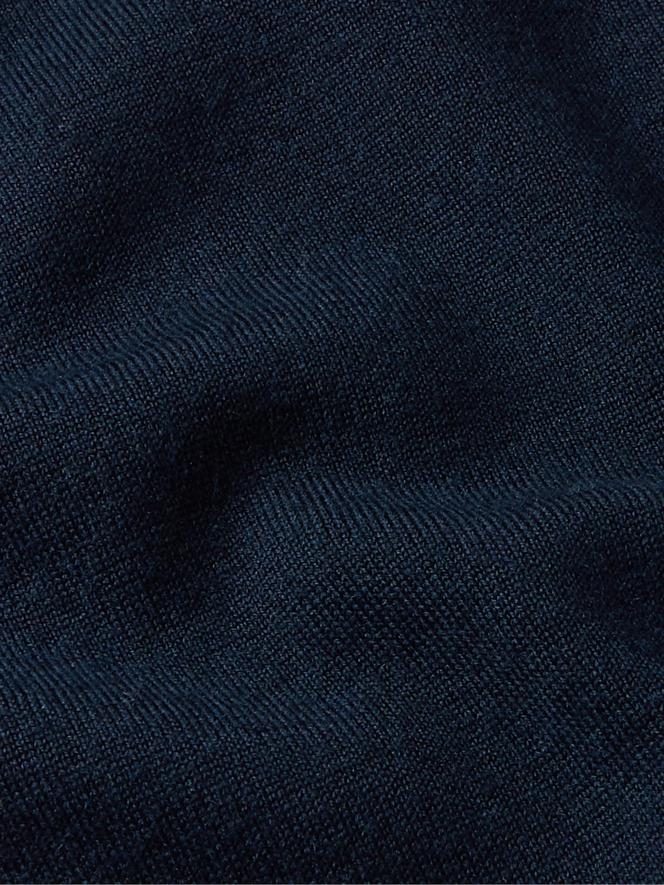 STUDIO NICHOLSON - Luro Wool, Silk and Cashmere-Blend Polo Shirt 