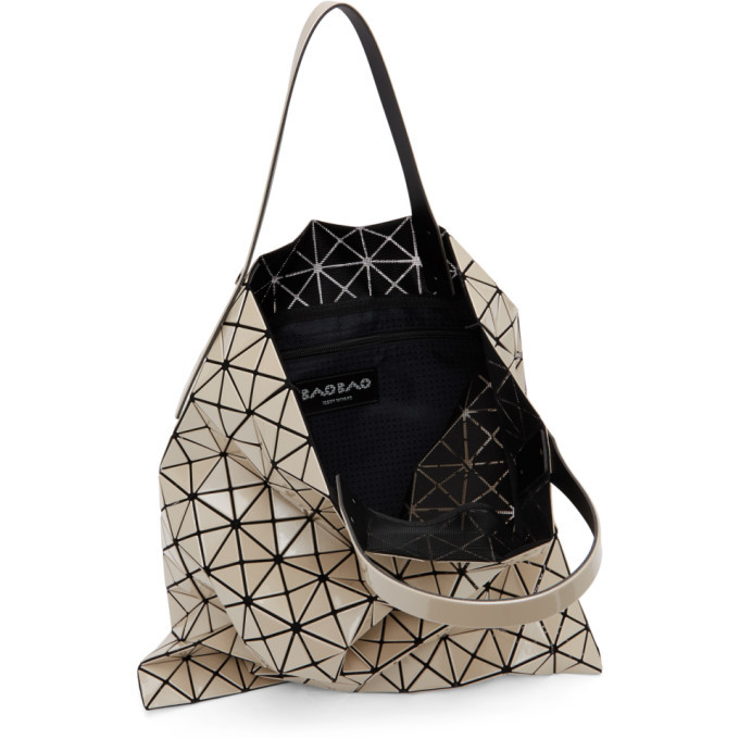 Bao Bao Issey Miyake Beige Prism Tote Bao Bao Issey Miyake