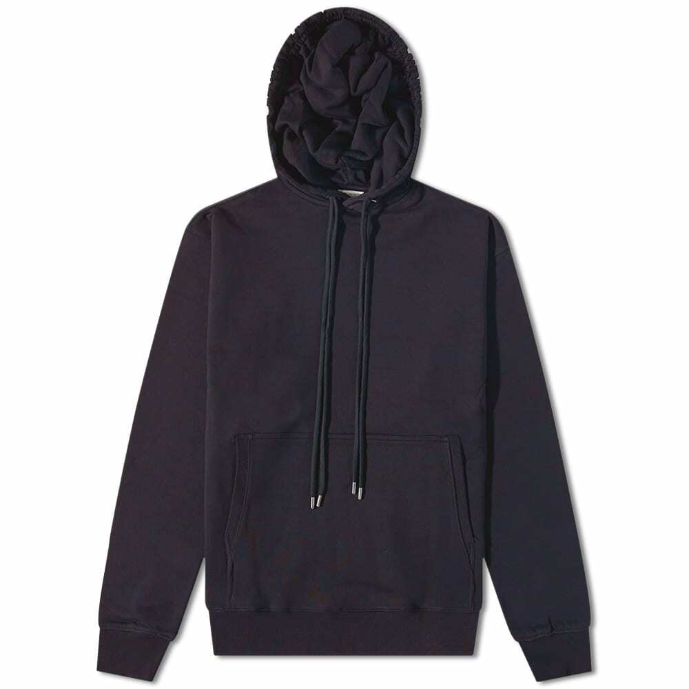 Dries Van Noten Men's Haxel Popover Hoody in Navy Dries Van Noten