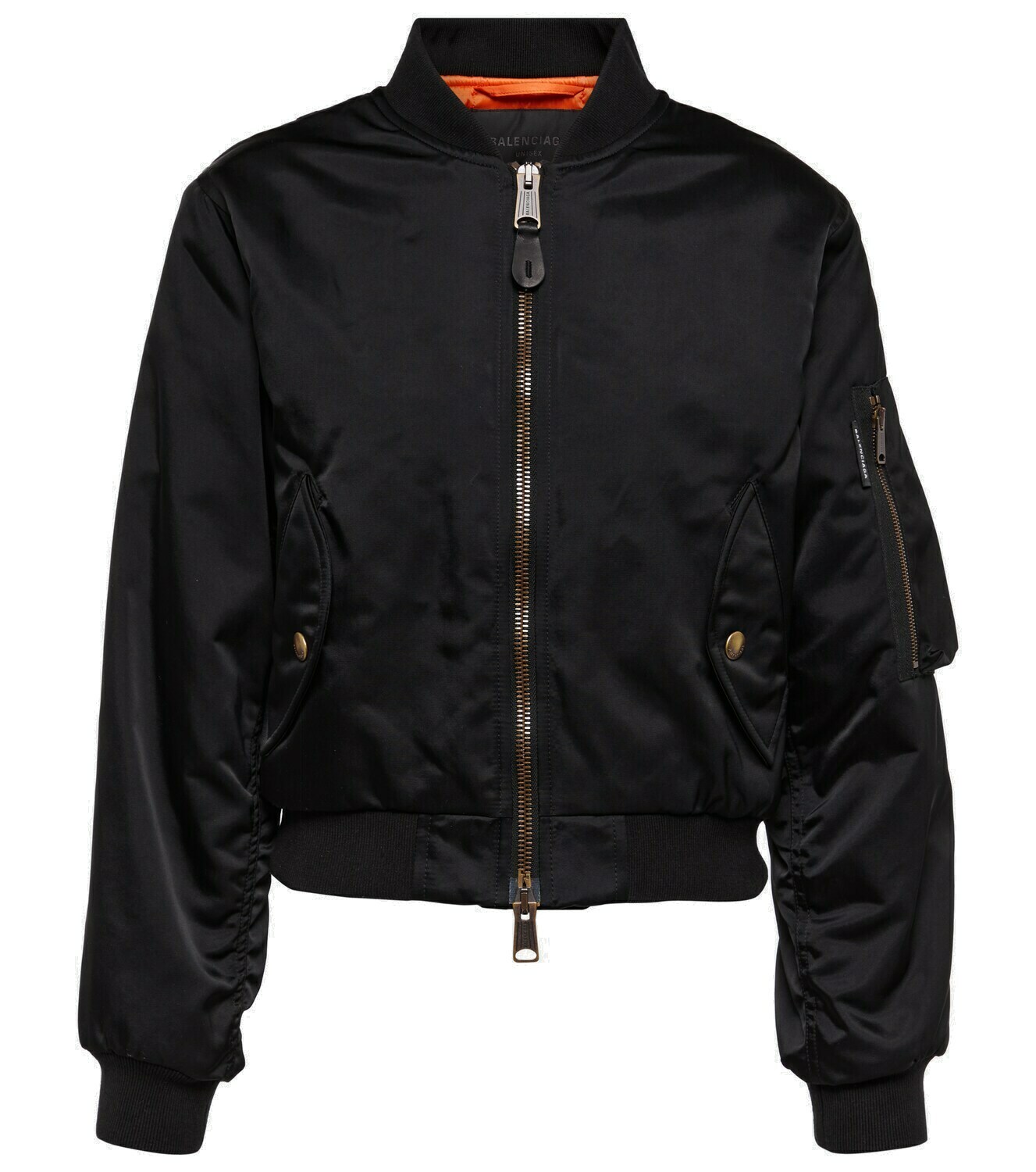 Balenciaga - Shrunk cropped bomber jacket Balenciaga