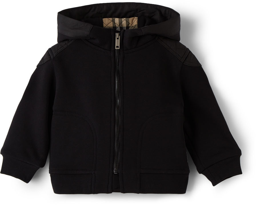 Photo: Burberry Baby Black Quilted Timothie Sweatshirt