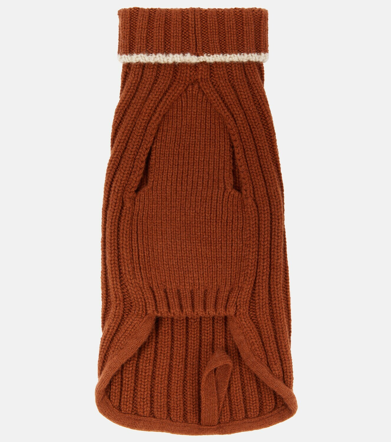 Loro Piana Ribbedknit cashmere dog sweater Loro Piana