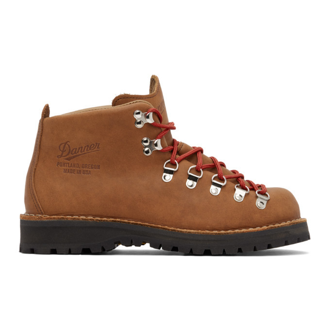 Danner Tan Mountain Light Boots Danner