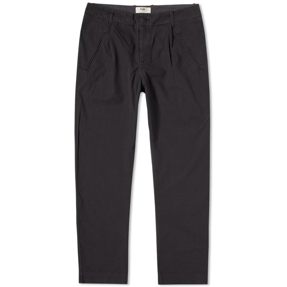 Folk Assembly Pant Black Folk