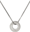 Burberry Silver Logo Necklace