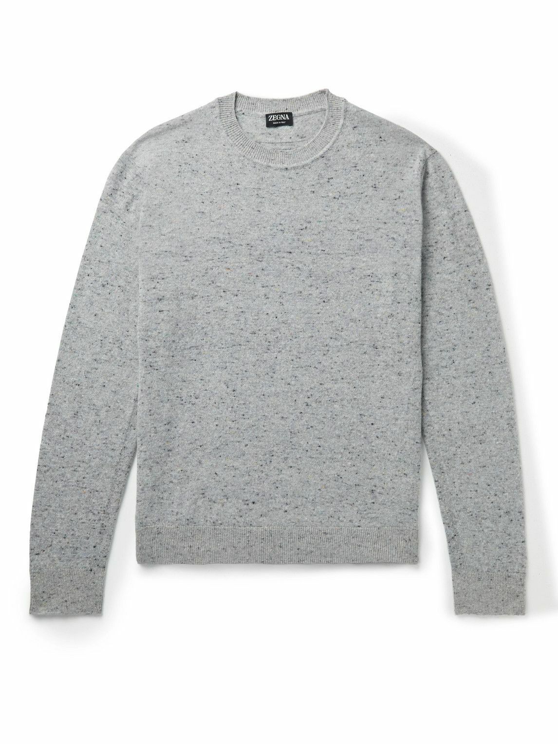 Zegna - Cashmere-Blend Sweater - Gray Zegna