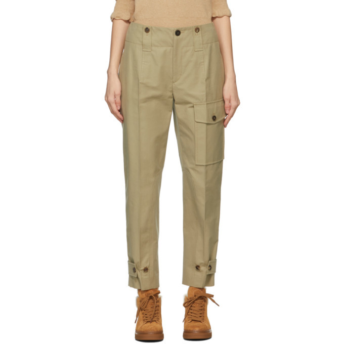 canvas cargo trousers