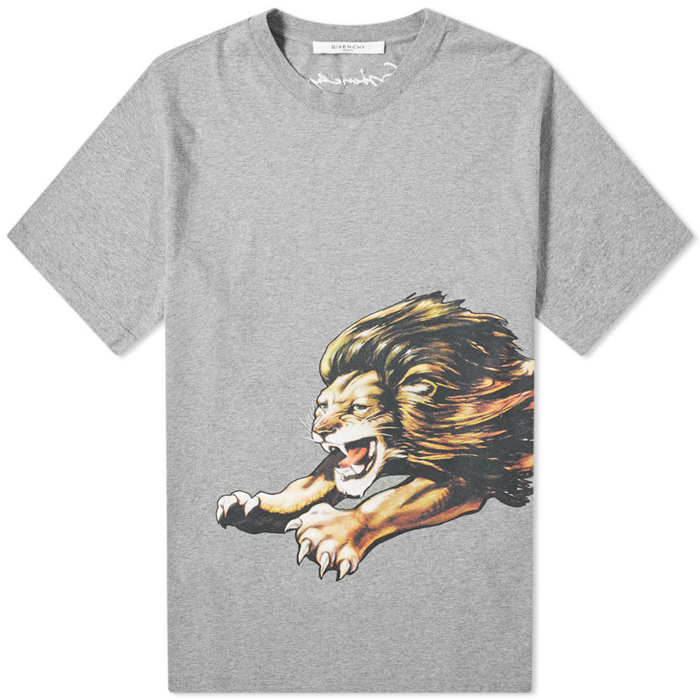 givenchy lion tee