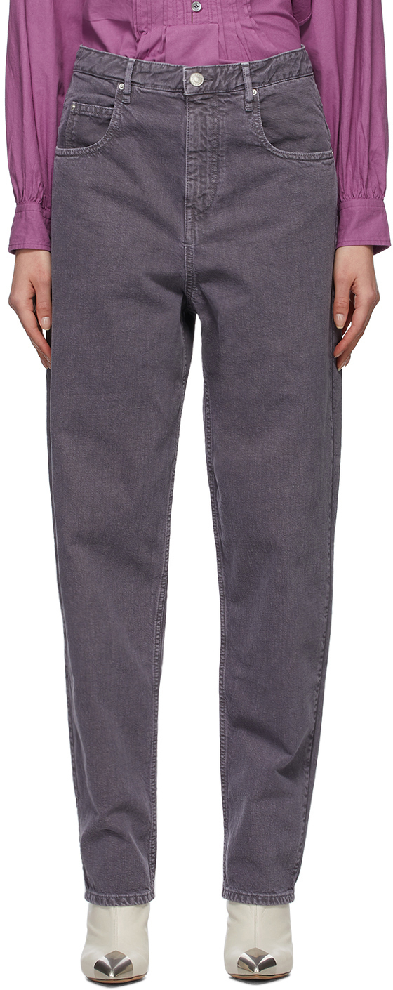 Isabel Marant Etoile Purple Corfy Jeans