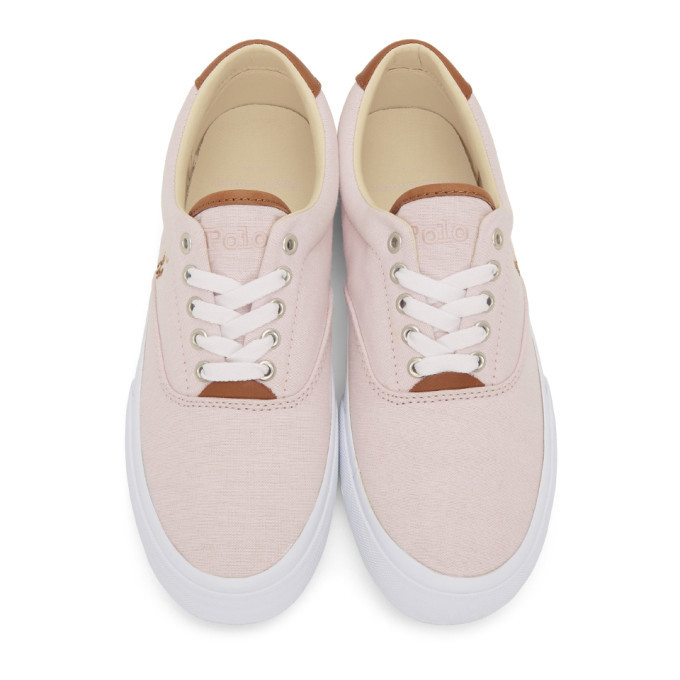 polo ralph lauren pink shoes