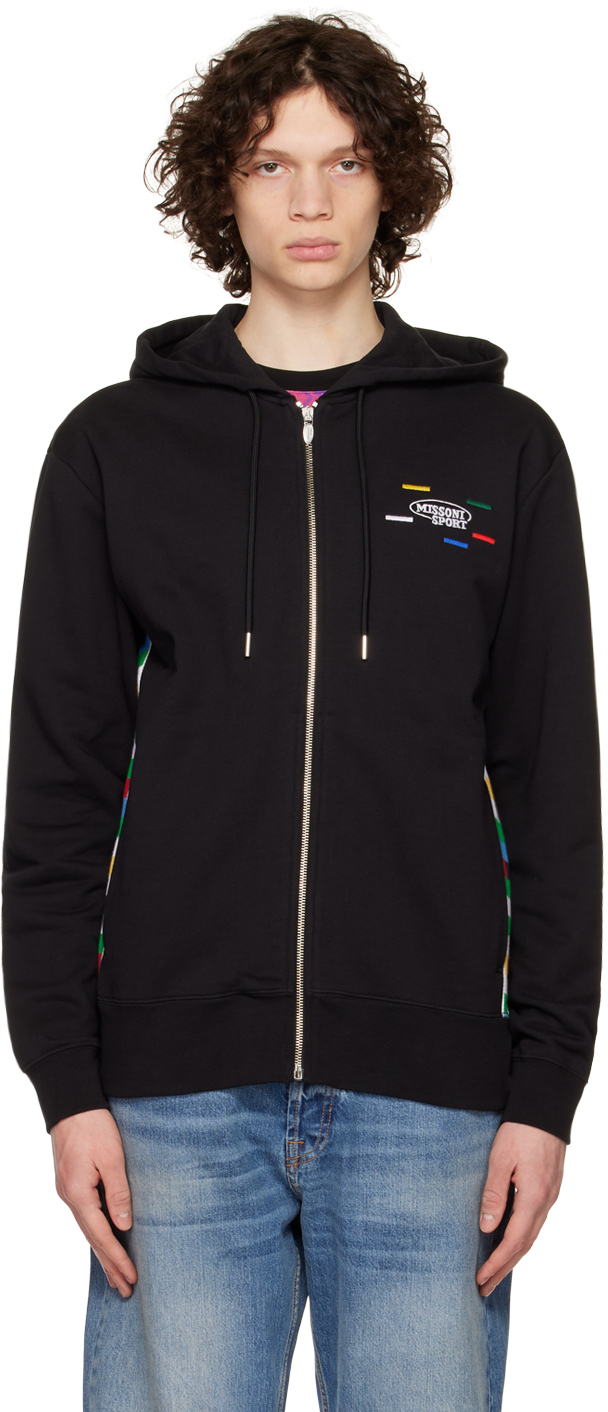Missoni Black ZipUp Hoodie Missoni