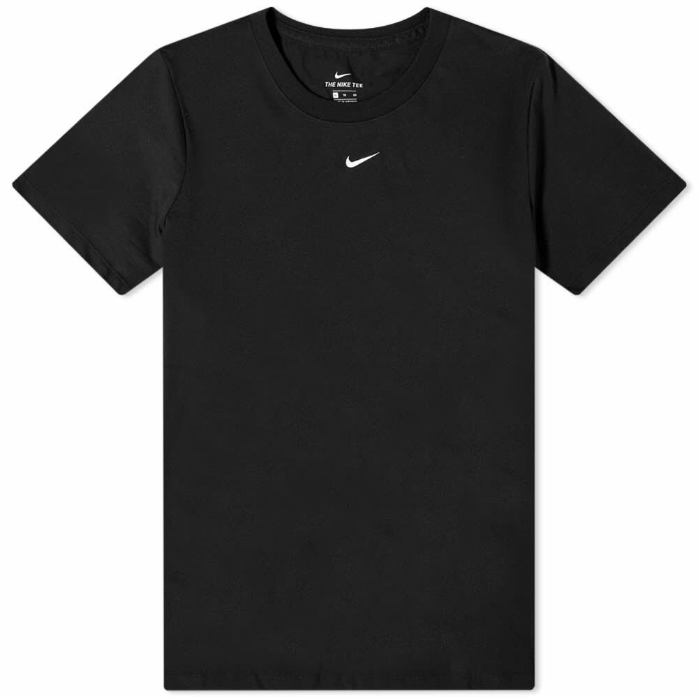 Nike Women's Essential T-Shirt in Black/White Nike