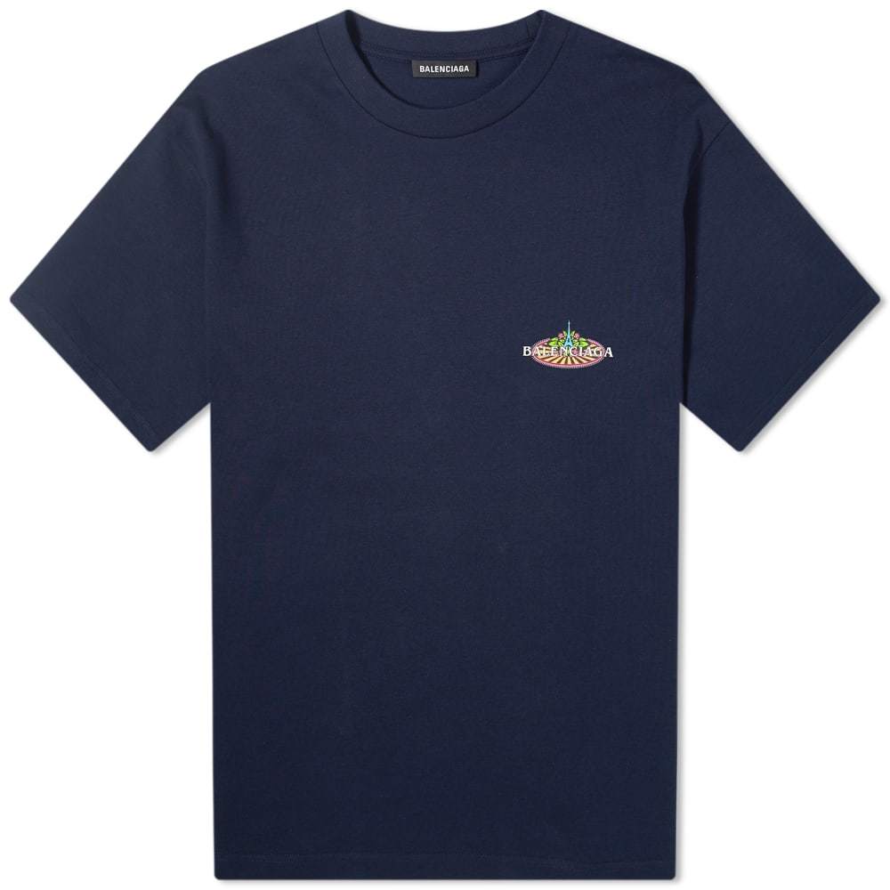 Balenciaga Bonjour Logo Tee Balenciaga