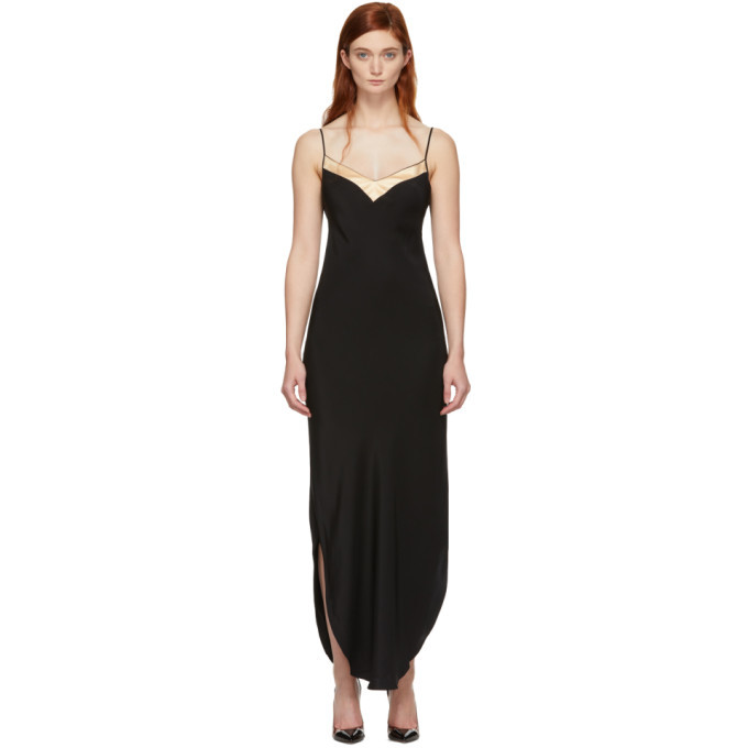 Kiki de Montparnasse Black Silk Bias Dress Kiki de Montparnasse