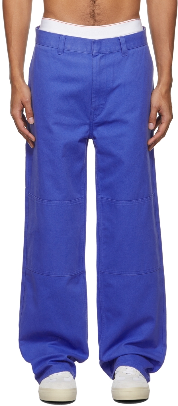 Heron Preston for Calvin Klein Blue Season 2 Straight-Leg Cargo Pants Heron  Preston