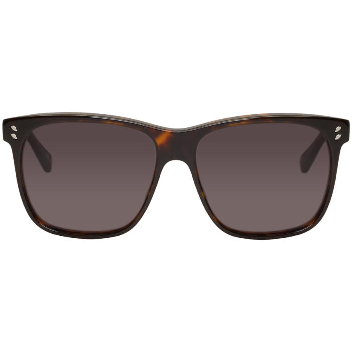 stella mccartney tortoiseshell square sunglasses