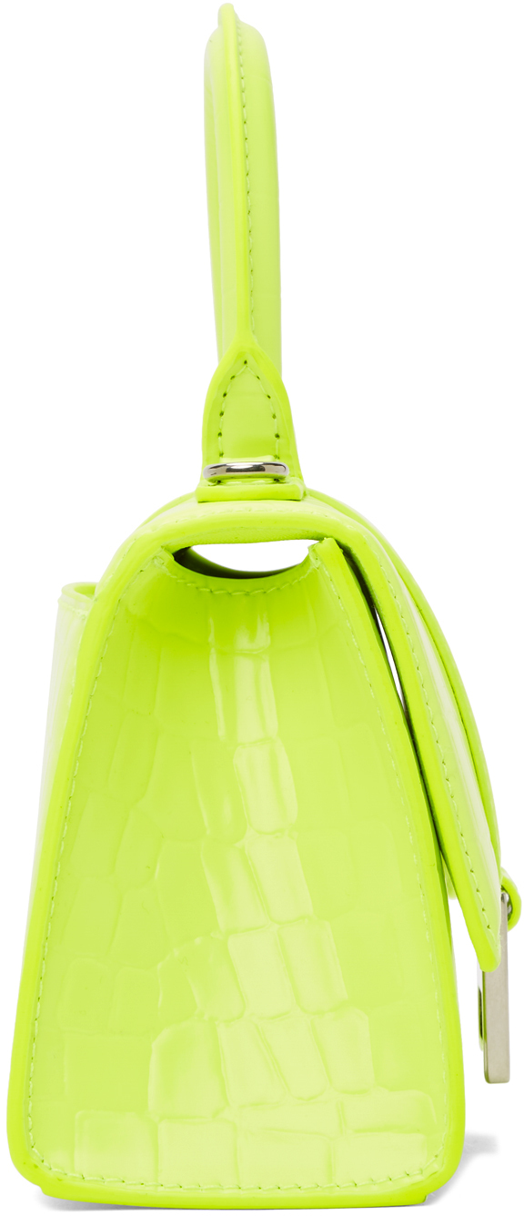 yellow balenciaga crocs