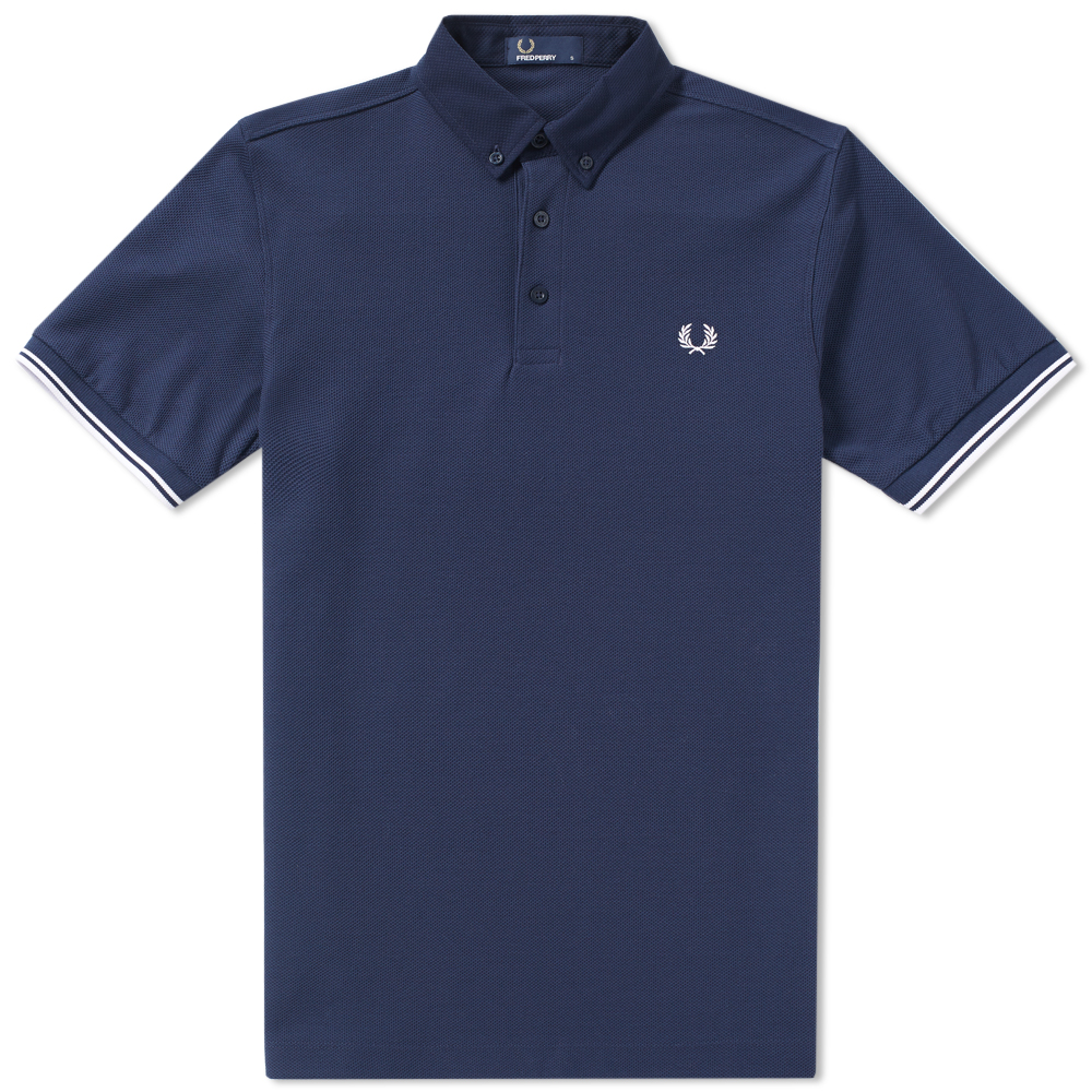 fred perry woven polo